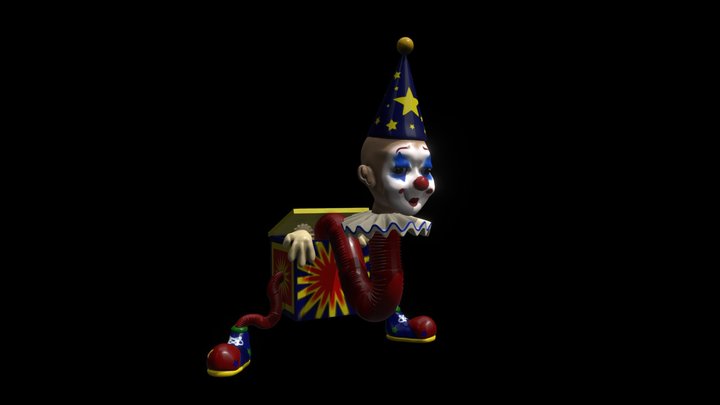 Jack-in-a-box 3D Model
