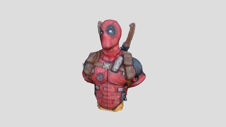 Deadpool 3D Model