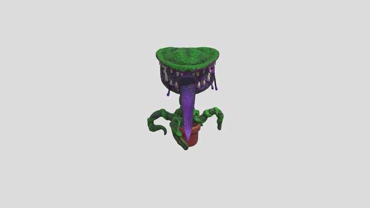 Carnivorous plant 3D Model