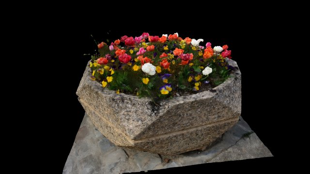Flower bowl 3D Model