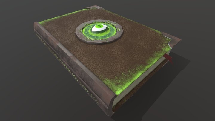 Spellbook 3D Model