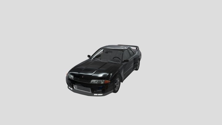 Nissan Skyline GT-R 3D Model