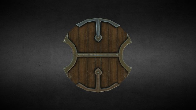Fantasy Shield 3D Model