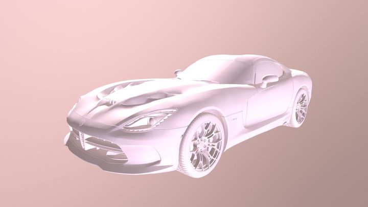 Dodge Viper SRT 3D Model