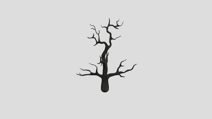Spooky Tree 3D Model