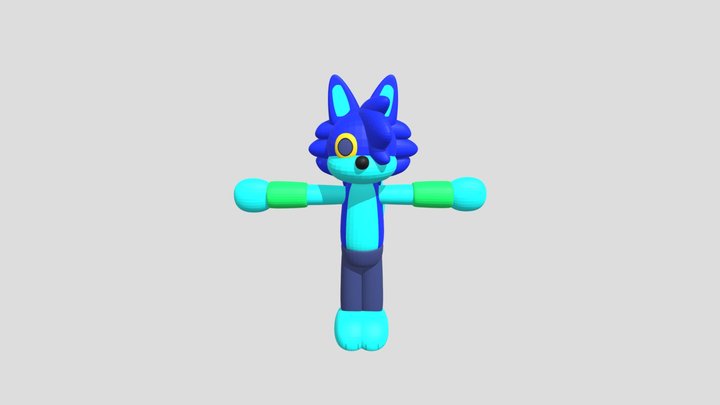 Eiv the coywolf model Sky boj / Sky iod 3D 3D Model