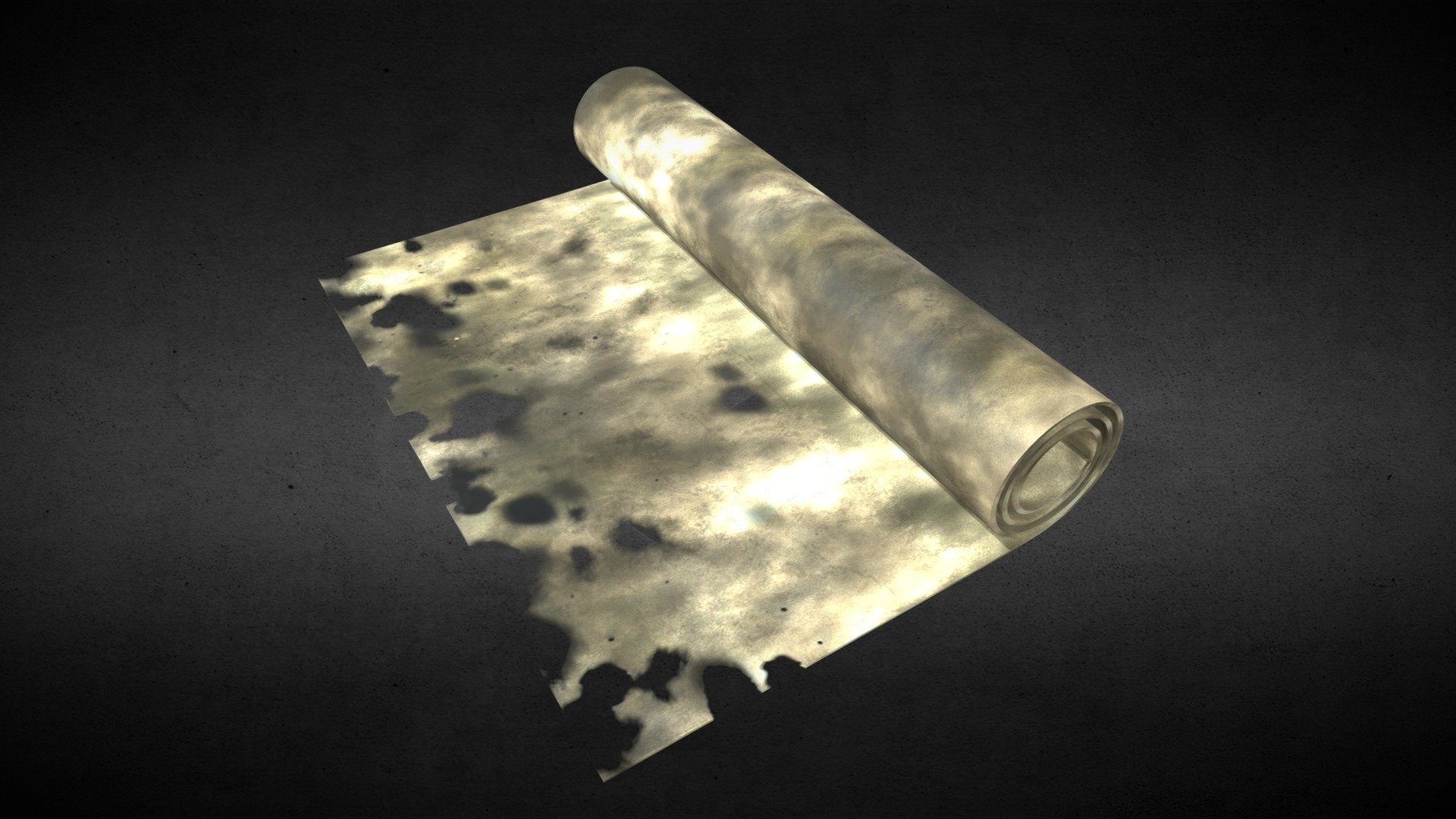 Scroll - Download Free 3D model by _alice_wang_ (@alice_wang_1997 ...