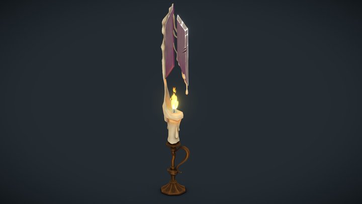 WeaponCraft - Candle Sword 3D Model
