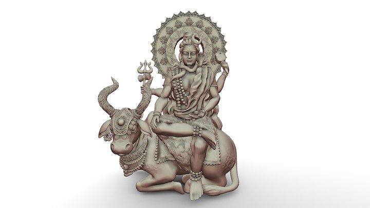 LORD SHIVA 3D Model