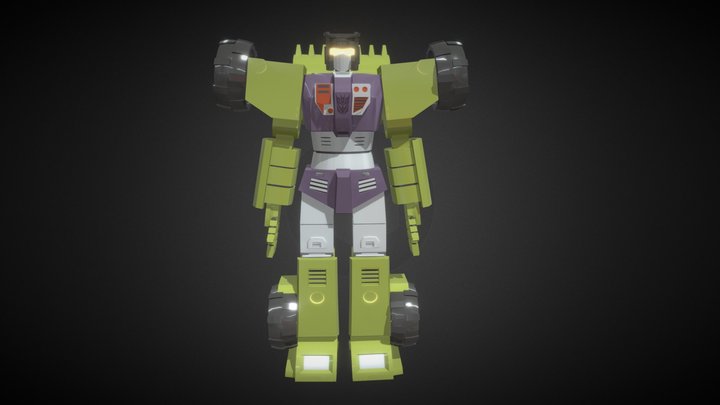 Transformers IDW - Scrapper 3D Model