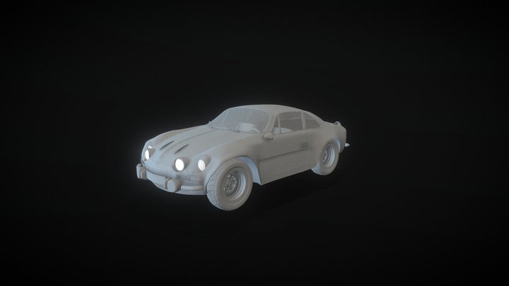 Renault Alpine A110 1600s 3D Model