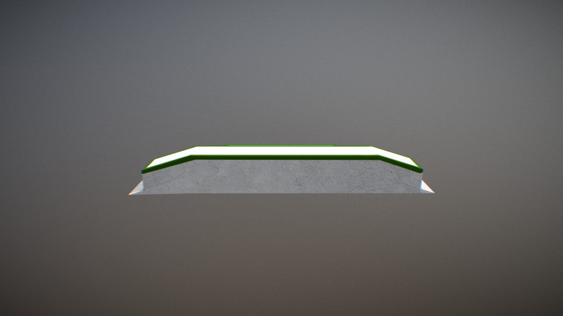 3D model Funbox - This is a 3D model of the Funbox. The 3D model is about a close-up of a green pen.