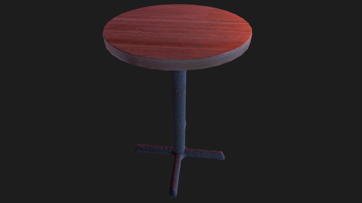 Table - Hightop – Free 3D Model STL