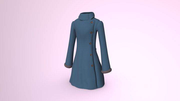 Winter Coat | 01 #3December 2018 3D Model