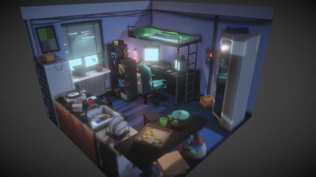 Lowpoly Room