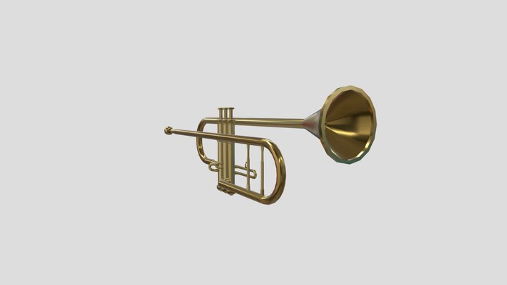 Trumpet – Kostenloses 3D-Modell STL