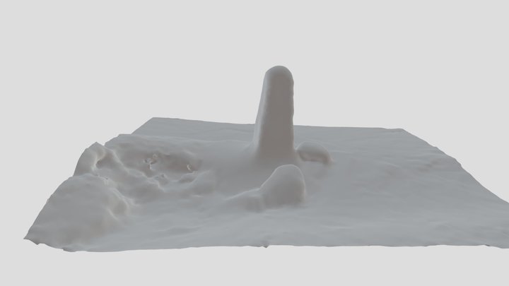 Kurc sred loke 3D Model