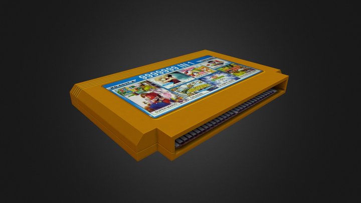 Cartridge 3D Model