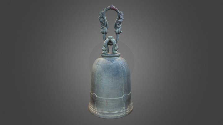 The Old Thai Bell 3D Model