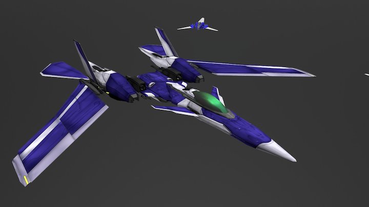 制空格闘戦闘機 3D Model