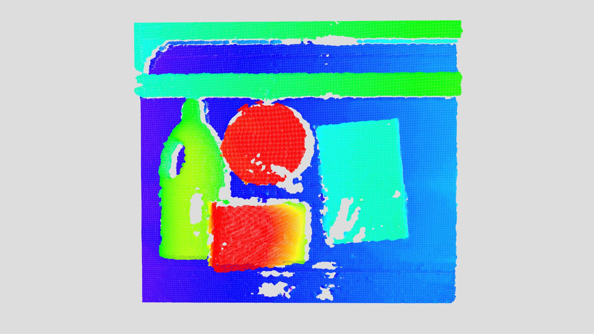 数字散斑3D相机-常规配置/周转箱日化品分拣