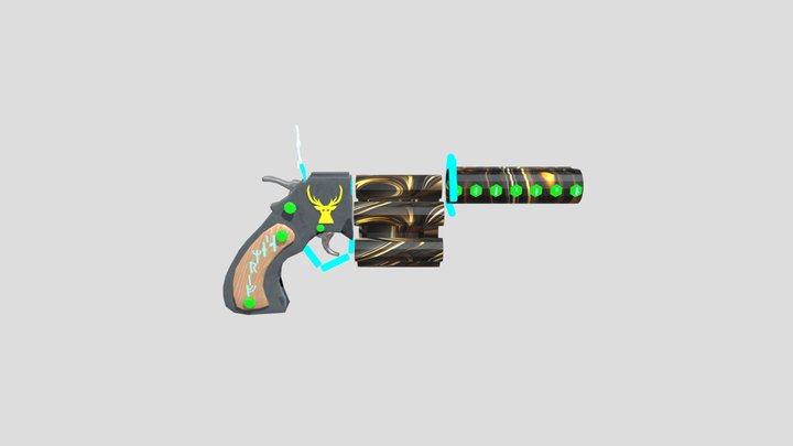 Crystal Weapon 3D Model