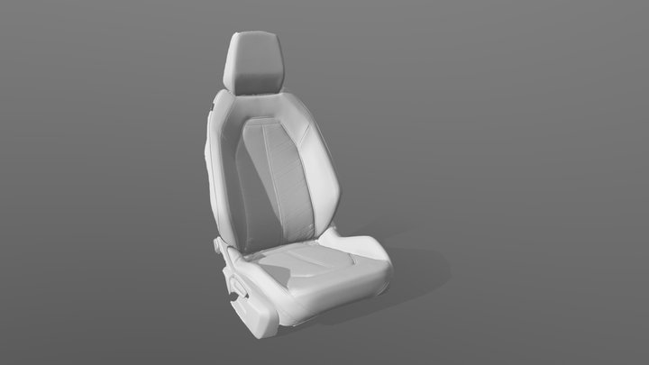 Opel Corsa Seat - Einscan Rigil Markerless Laser 3D Model