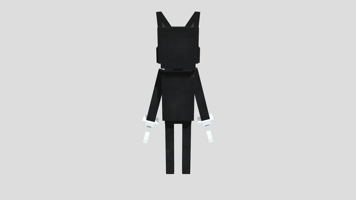 CARTOON CAT BY Bendy the demon 18 3D Model