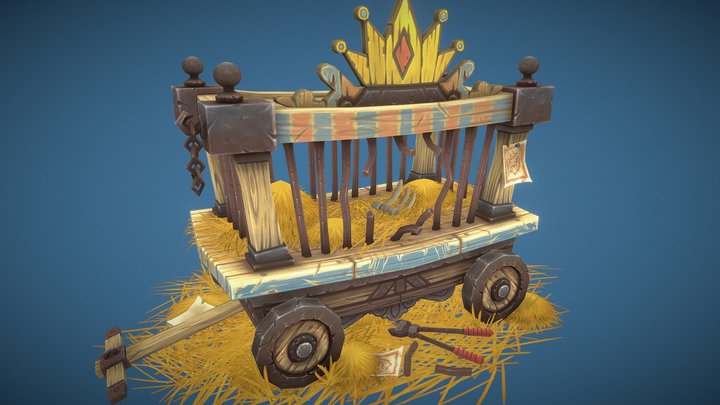 Lion Lord's Lion Exhibit 3D Model