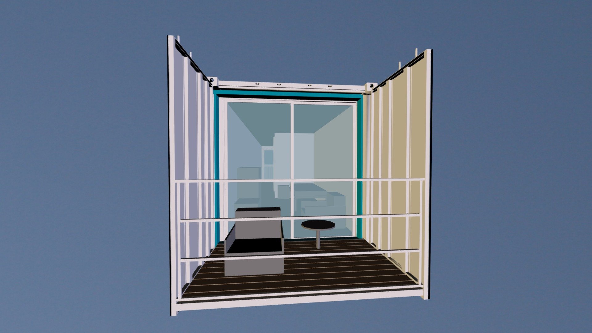SAMI - Residential 40' container design