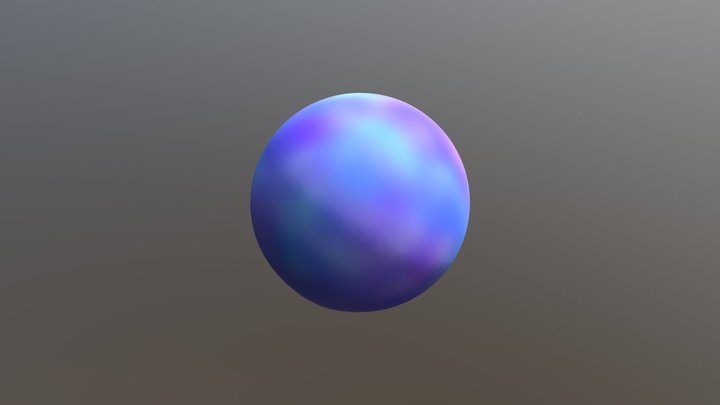 Galaxy Sphere 3D Model