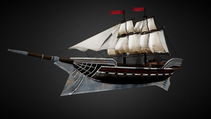 Ship 3D Model