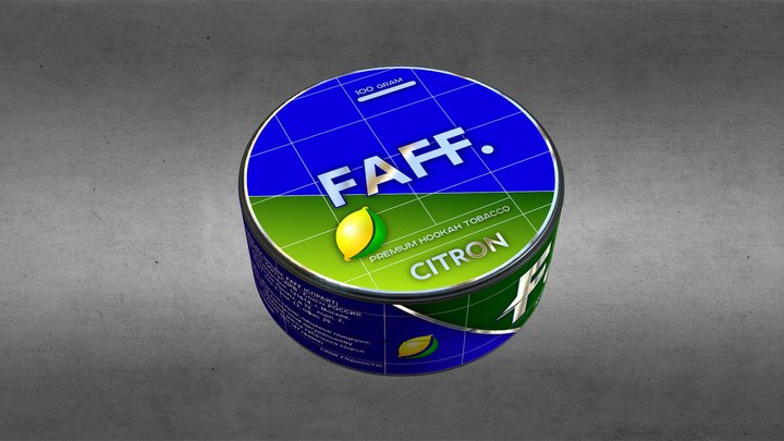 FAFF_premium hookah tobacco_SPRITE 3D Model
