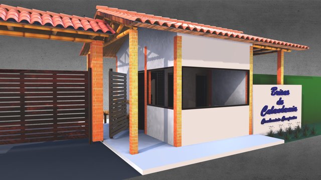 Porteria_Calandamia_C 3D Model