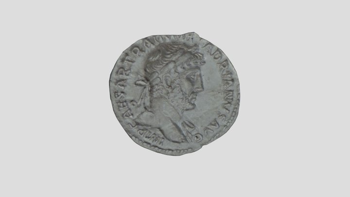 Roman coin (Hadrian) 3D Model