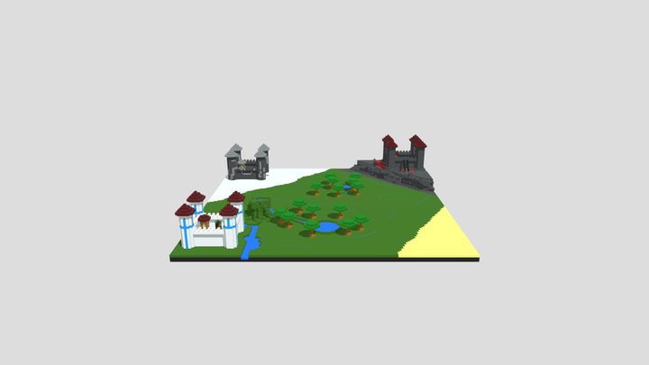 Castles 3D Model