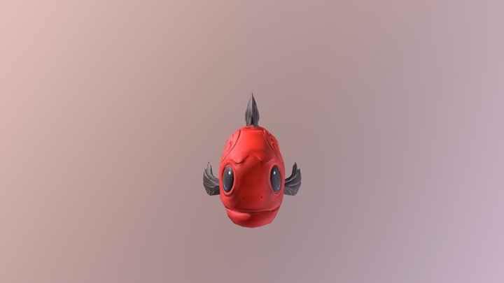 Fish Low Uv 3D Model