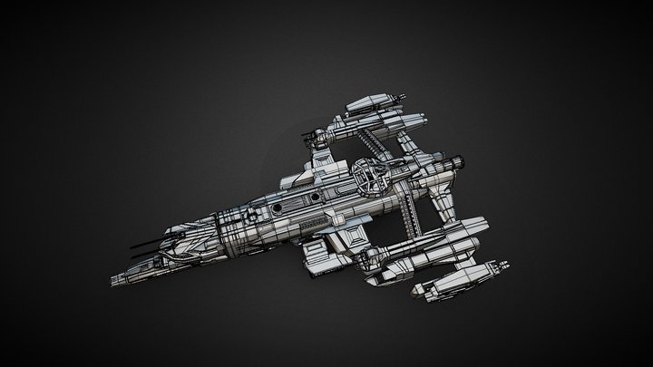 飞船 3D Model