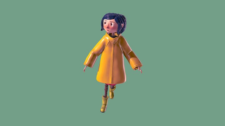 Coraline 3D Model