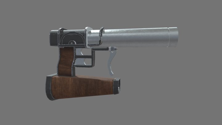 ODM gun 3D Model