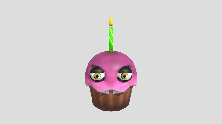 Carl Cupcake from Five Nights At Freddy`s 3D Model