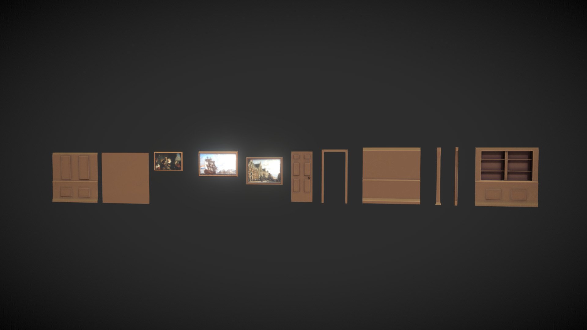 Modular Victorian era Building Parts