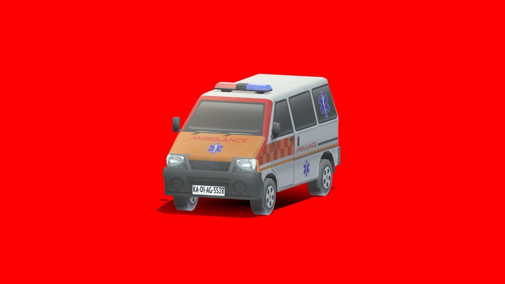 Ambulance-Traffic cars