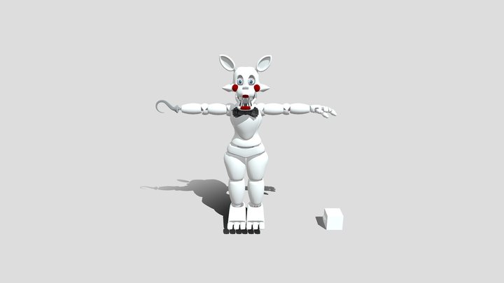 Toy Foxy_REMASTER 3D Model