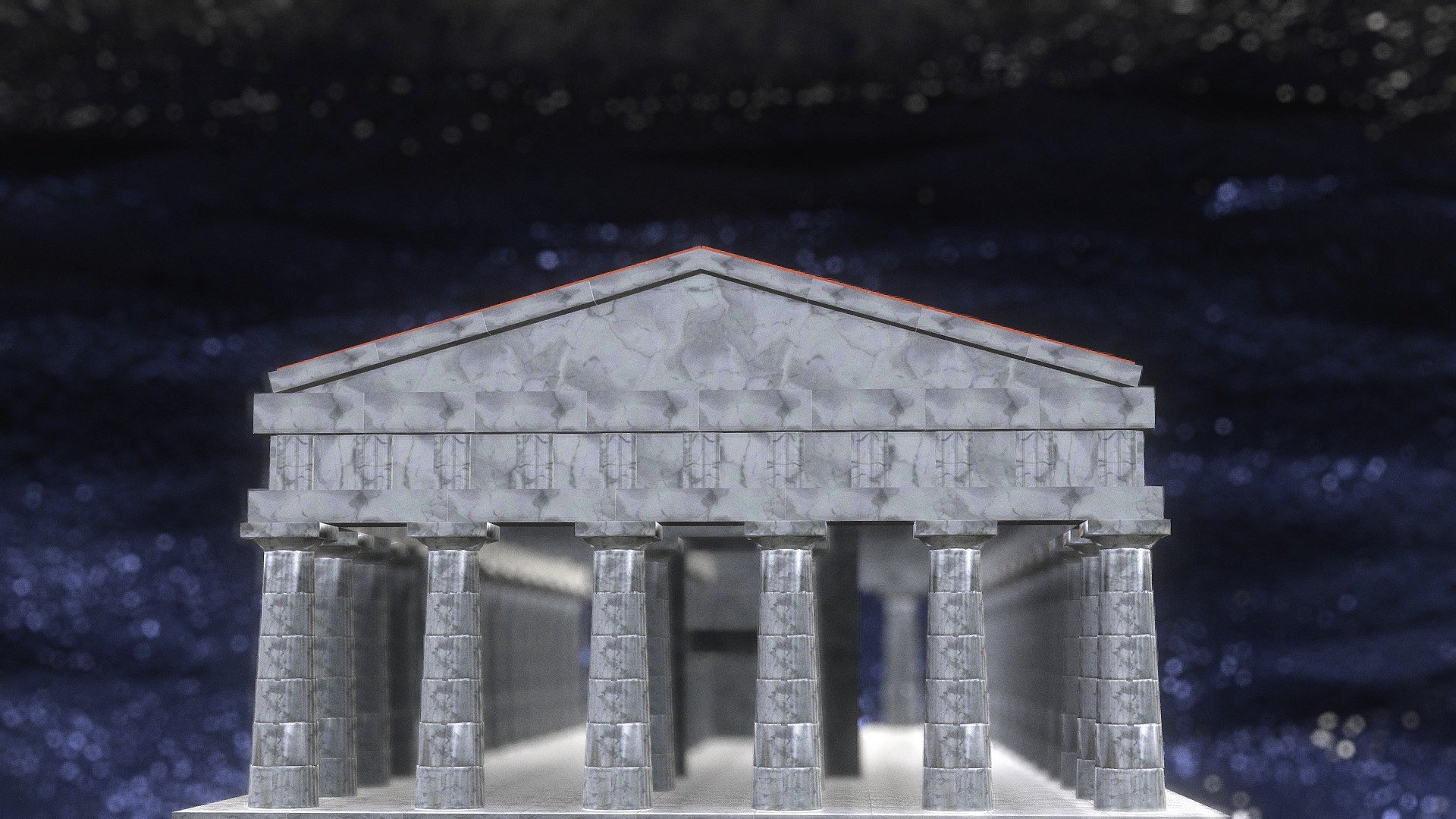 Animated Time Lapse: Atlantis Temple