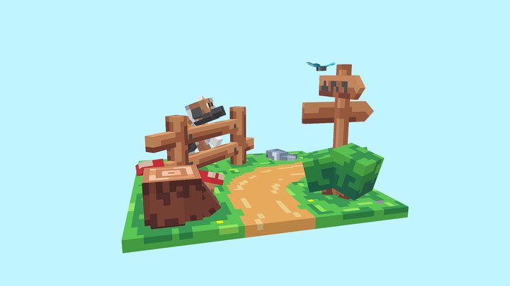 Spring 3D Model