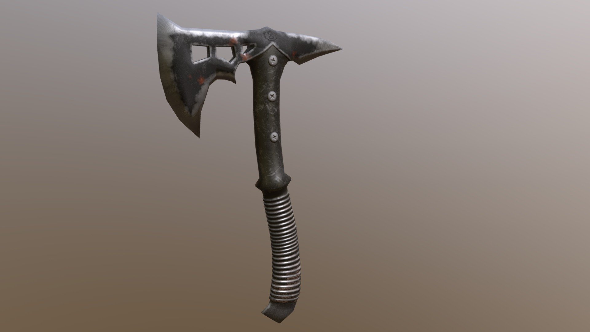 Tactical axe - 3D model by Kashanka [e4aee9f] - Sketchfab