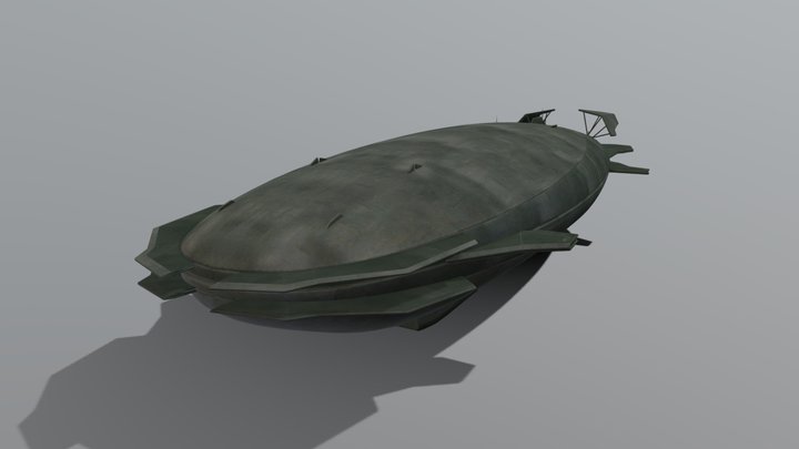 Call of Duty: Advanced Warfare - Assault Airship – Modello 3D gratuito STL