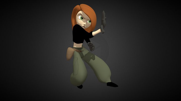 Kim Possible 3D Model
