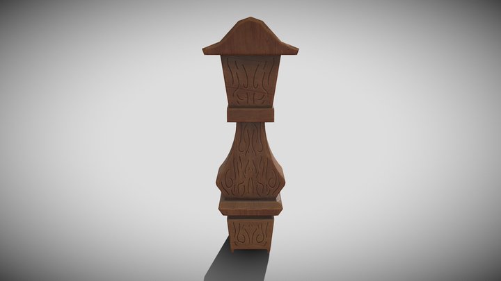 Clock Cartoon 3D Model